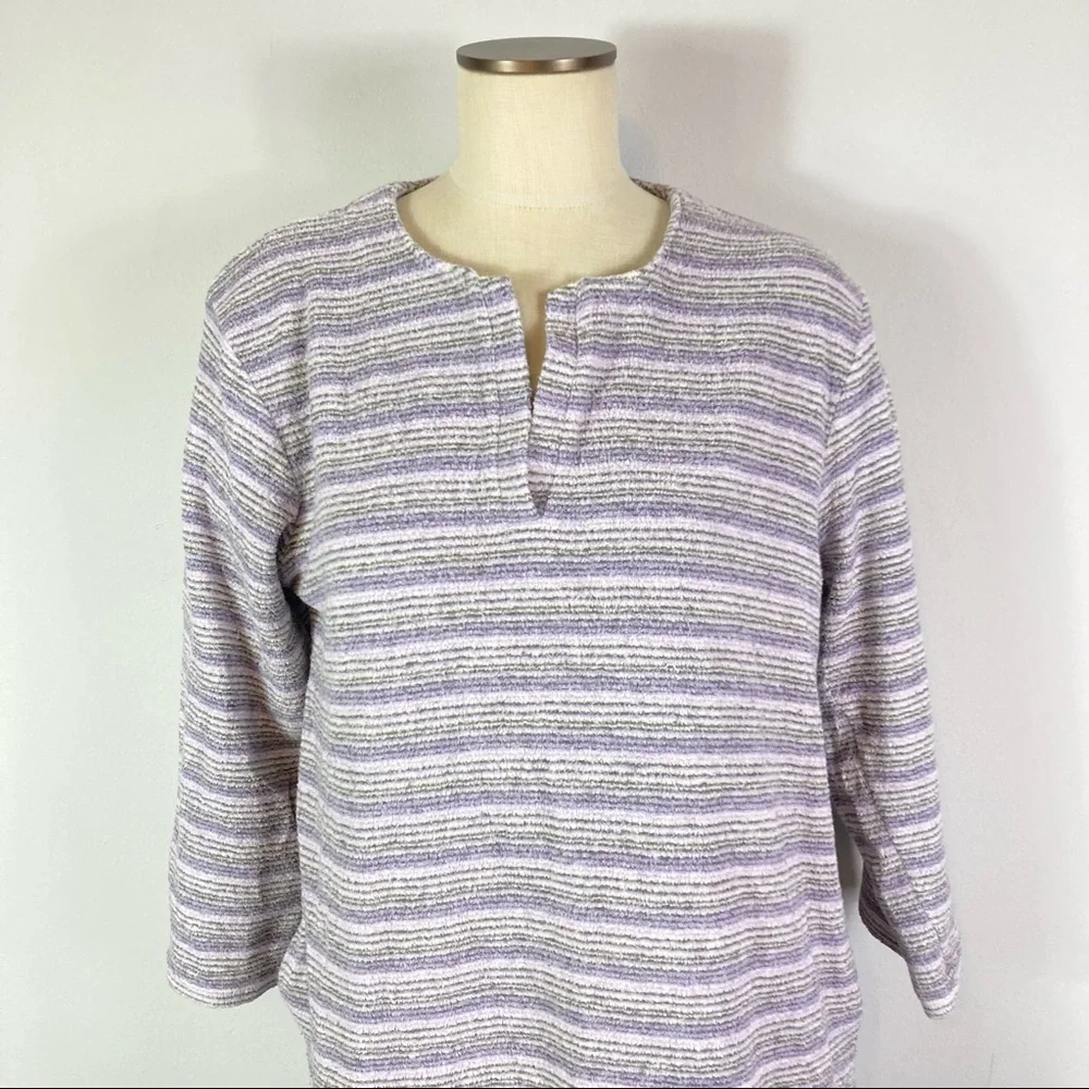4/$25 Carole Hochman New York Sleep Shirt Nightgown Cozy Size XL_3